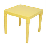 Set of Plastic Table And Chair for Children, One Desk And Four Chairs (50x50x46cm) **