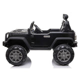 12V Kids Ride On Car MP3 2.4GHZ Remote Control LED Lights Black **