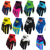 Full-Finger Racing Motorcycle Gloves MTB Bike Mittens Off-Road Riding Gloves Outdoor Sports Gloves blue_M