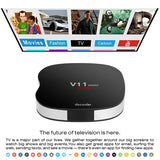 COOWELL V11 Mini Android TV Box - Android 5.1, Quad-Core CPU, 4K Support, 3D Movie Support, WiFi, Google Play, Kodi TV