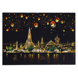 Creative DIY Scratch Bright City Night View Scraping Painting World Sightseeing Pictures as GiftsNBEA