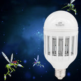 2 in 1 Bug Zapper LED Bulb, 110V E27 Mosquito Killer Light Bulbs, Indoor/Outdoor Lighting lamp for Flying Insects Wasp Moths Fly Killer