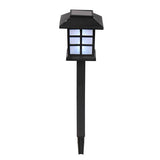 6pcs White LED Solar Lantern Torch Light Garden Landscape Lighting