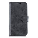 For Samsung A51/A71/M30S Case Soft Leather Cover with Denim Texture Precise Cutouts Wallet Design Buckle Closure Smartphone Shell  black