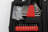 186pc Tool Set black and red **