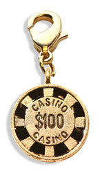 Casino Chip Charm Dangle