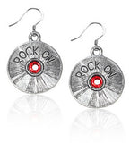 Rock On CD Charm Earrings