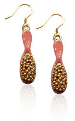 Hair Brush Charm Earrings