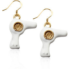 Hair Dryer Charm Earrings