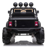 12V Kids Ride On Car MP3 2.4GHZ Remote Control LED Lights Black **