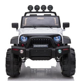 Kids Ride On 12V Car SUV/Jeep MP3 player 2.4GHZ Remote Control with colorful LED Lights - Red **