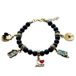 Music Lover Charm Bracelet