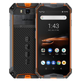 Ulefone Armor 3W IP68 Waterproof Mobile Phones Android 9.0 5.7"" Helio P70 6G+64G Face ID NFC Global Version Smartphone black