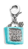 Born to Shop Bag Charm Dangle