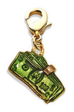 Money Clip with Money Charm Dangle