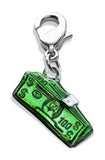 Money Clip with Money Charm Dangle