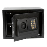 E25EA Small Size Electronic Digital Steel Safe Strongbox Black