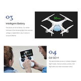 DJI Phantom 4 Advanced Drone - 4K, 60FPS, 20MP Pictures, 30 Min Flight Time, 7KM Transmission Range, 72KM/h, GPS, Return Home