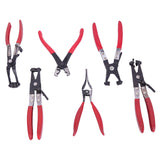 9PCS Flexible Hose Clamp Pliers Tool Set for Most Car Models **