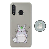 For HUAWEI P30 lite Cute Cartoon Phone Case Ultra Thin Lightweight Soft TPU Phone Case Pure Color Phone Cover with Matching Pattern Adjustable Bracket 8