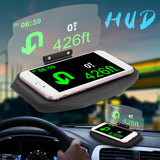 Car Mobile Phone Stand Head Up HUB Hud Display Holder For 6.5'' Mobile Phone As shown