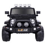 12V Kids Ride On Car Toy Rechargeable Battery 4 mph Remote Control Black US