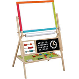 All-in-One Multifunction Wooden Kid's Art Education Easel with Accessories **