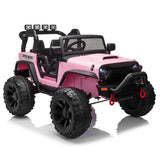 12V Ride On Car Truck with Remote Control, 3 Speeds, LED Light