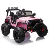 12V Ride On Car Truck with Remote Control, 3 Speeds, LED Light