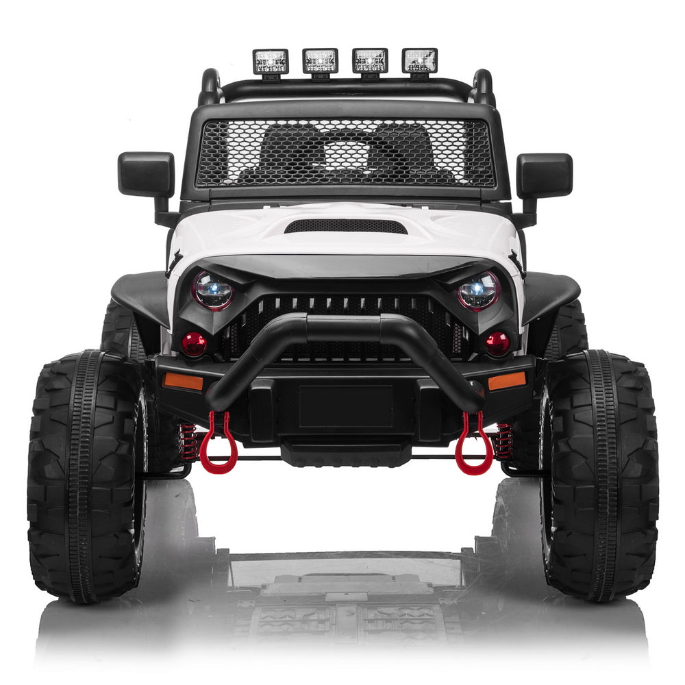 12V Ride On Car Truck with Remote Control, 3 Speeds, LED Light