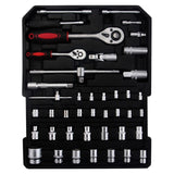 799pcs Aluminum Trolley Case Tool Set Silver