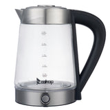 ZOKOP HD-2005D 110V 1500W 2.5L Blue Glass Electric Kettle with Filter