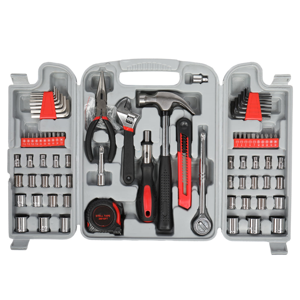 186pc Tool Set Grey & Black