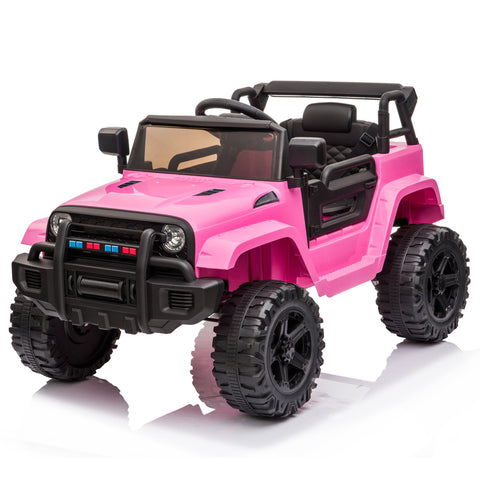 LEADZM LZ-922 Electric Car Dual Drive 35W*2 Battery 12V4.5AH*1 with 2.4G Remote Control Pink