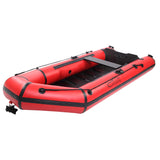 7.5ft PVC 180kg Water Adult Assault Boat Red And Black