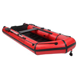 7.5ft PVC 180kg Water Adult Assault Boat Red And Black