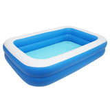 102" x 70" x 22" Inflatable Swimming Pool - Wall Thickness 0.3mm Blue