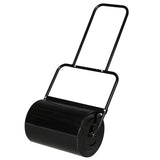 Oshion 19.5in  Lawn Roller Iron Cylindrical Black