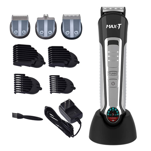 Mens Beard Trimmer, Hair Clipper Mustache Trimmer Hair Cutting Groomer Kit 3 In 1 For Men Precision Trimmer with USB Charging Base