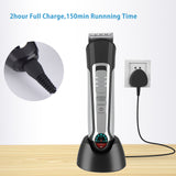 Mens Beard Trimmer, Hair Clipper Mustache Trimmer Hair Cutting Groomer Kit 3 In 1 For Men Precision Trimmer with USB Charging Base