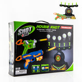 Shooting Targets for Nerf Guns Shooting Game Glow in The Dark Floating Ball Target Practice Toys for Kids Boys Hover Shot 1 Blaster Toy Gun 10 Soft Foam Balls 3 Darts Gift