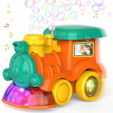 (ABC) Bubble Machine for Toddler, 3000+ Bubbles Per Minute, Singing Bubble Train (DNSOA)