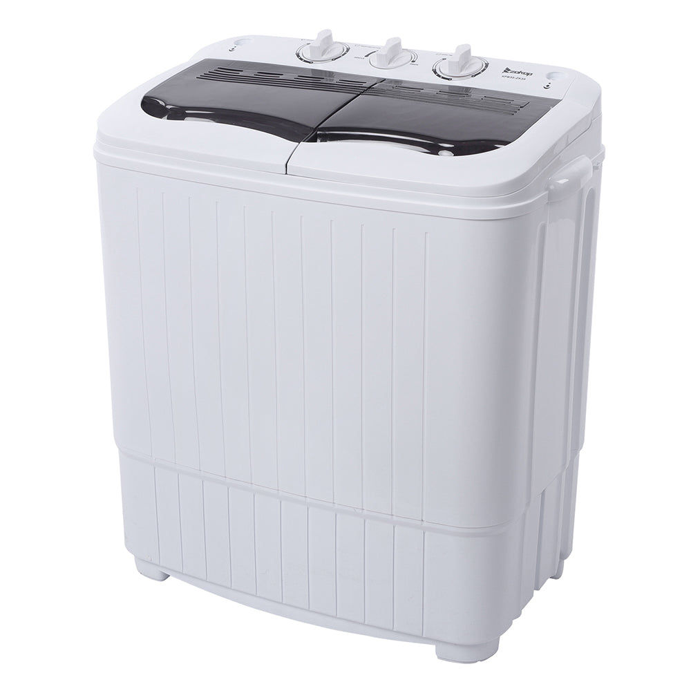 XPB35-ZK35 14.3(7.7 6.6)lbs Semi-automatic Gray Cover Washing Machine