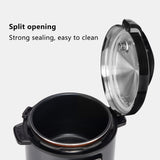 1000W Push-button stainless steel electric pressure cooker 13 in 1 cooking mode, Stainless steel color