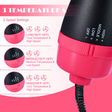 Hair Dryer Brush, Hair Volumizer for Drying & Straightening & Curling