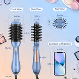 KINGA Hair Dryer Brush In One Blow Dryer Brush Professional Quality Hot Air Brush One Step Blowout Brush Hair Dryer and Volumizer for Drying, Straightening, Curling