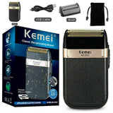 KEMEI Rechargeable Men's Electric Shaver Trimmer Razor Hair Beard USB Shaving