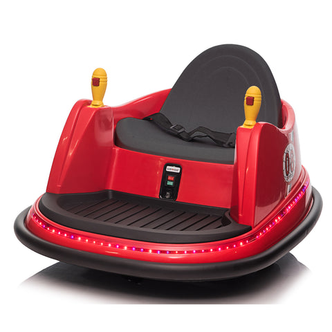 LEADZM 6V 7A.h Bumper Car Red