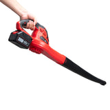 Oshion 20.00V 4.00A Handheld Wireless Lithium Leaf Blower Black Red