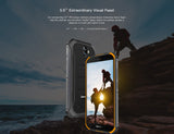 DOOGEE S40 4G Network Rugged Mobile Phone 5.5"" Screen 4650mAh MT6739 Quad Core 2GB RAM 16GB ROM Android 9.0 Smartphone Black